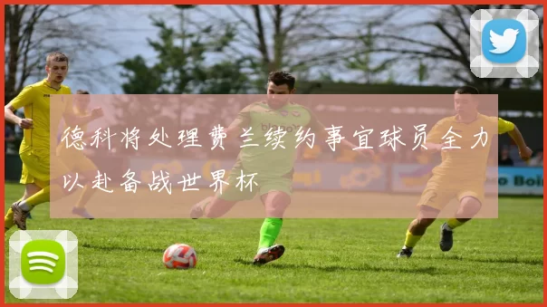 德科将处理费兰续约事宜球员全力以赴备战世界杯